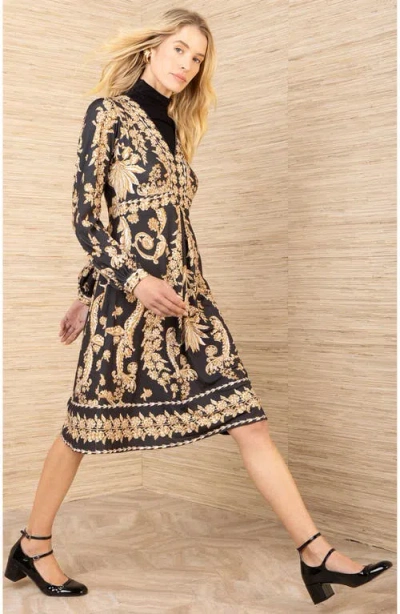 Hale Bob Judith Jersey Dress In Multi