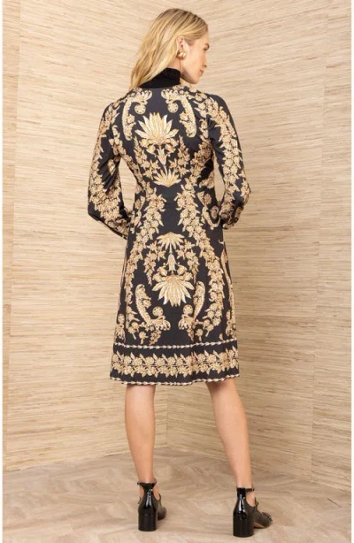 Hale Bob Judith Jersey Dress In Multi