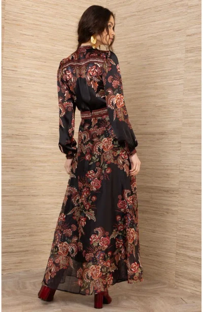 Hale Bob Araceli Organza Skirt In Black