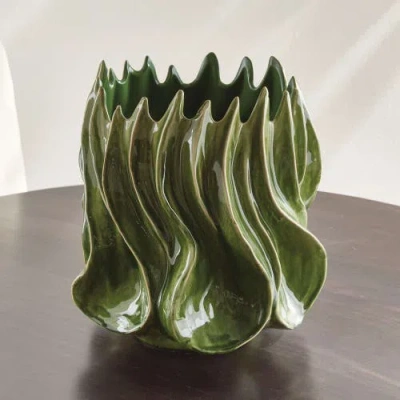 Napa Home & Garden Callista Vase Large In Green