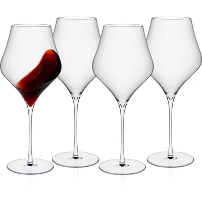 Caskata Wine Glasses Set Of 4 In Transparent