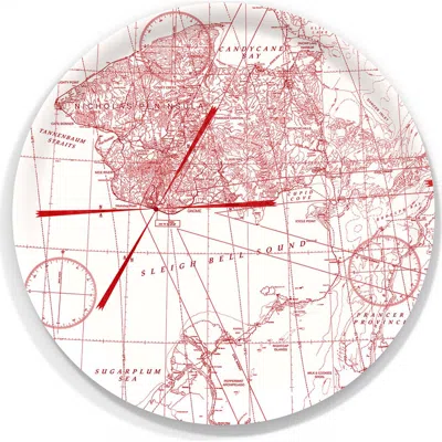 Caskata Birchwood Trays-wood & Melamine In Red