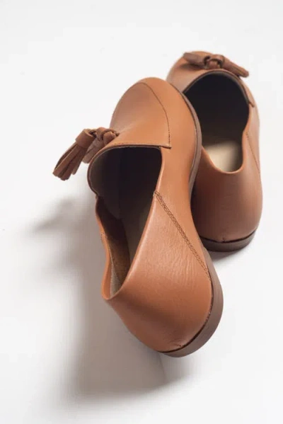 Forever & Always Shoes Mona Soft Leather Tassel Loafer In Multi