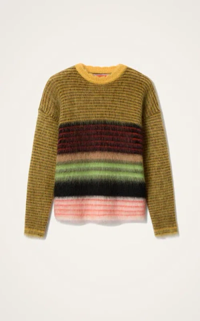 La Doublej Round-neck Sweater In Multi