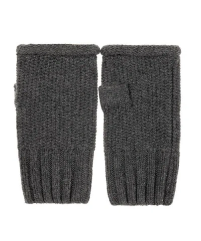 Echo Brioche Honeycomb Handwarmer In Black