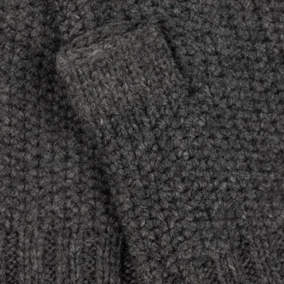 Echo Brioche Honeycomb Handwarmer In Black