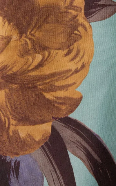 La Doublej Floral Print Shirt In Multi