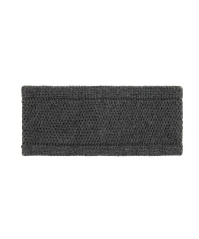 Echo Brioche Honeycomb Headband In Gray