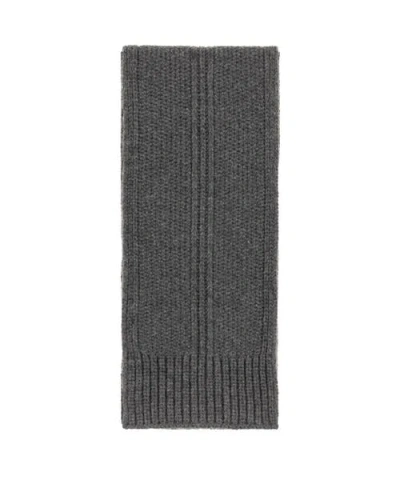 Echo Chunky Rib Scarf In Blue