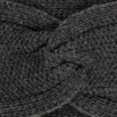 Echo Brioche Honeycomb Headband In Gray