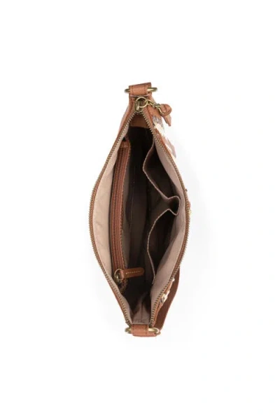 The Sak Lucia Crossbody Leather Bag In Brown
