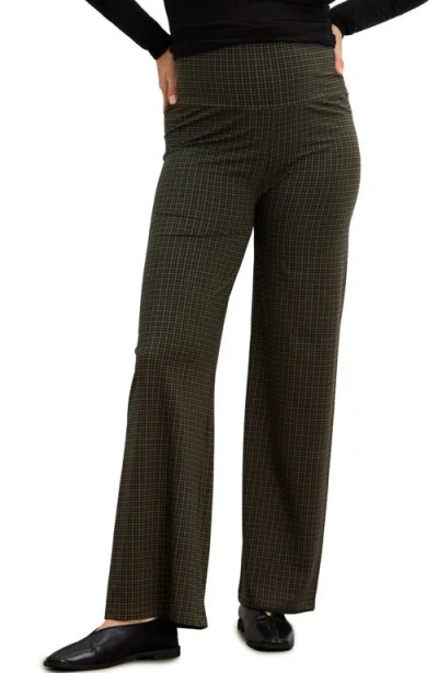 Hatch Collection The Maternity Bodyflex Perfect Pant In Green