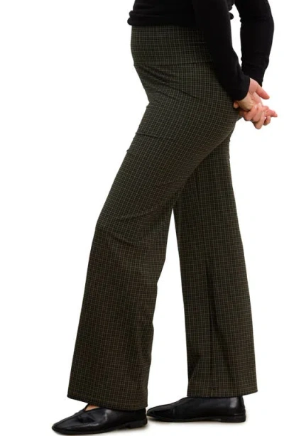 Hatch Collection The Maternity Bodyflex Perfect Pant In Green