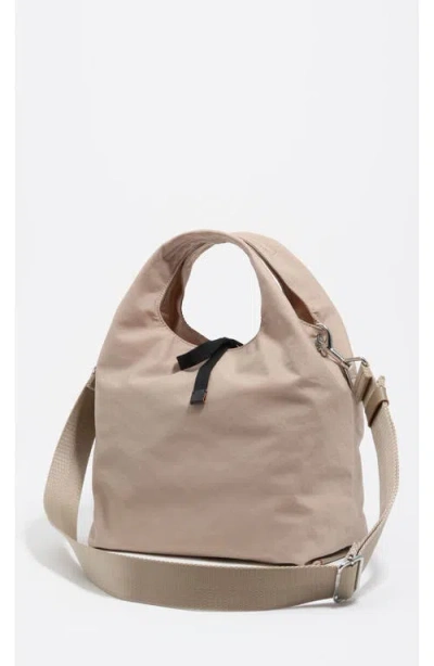 Bimba Y Lola Medium Nylon Paper Bag In Neutral