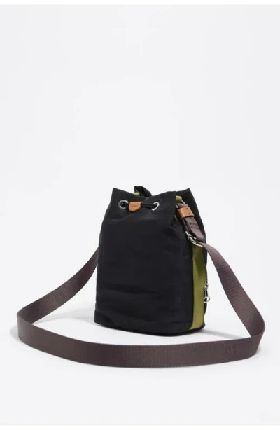 Bimba Y Lola Nylon Mini Bag Adjustable Strap In Black