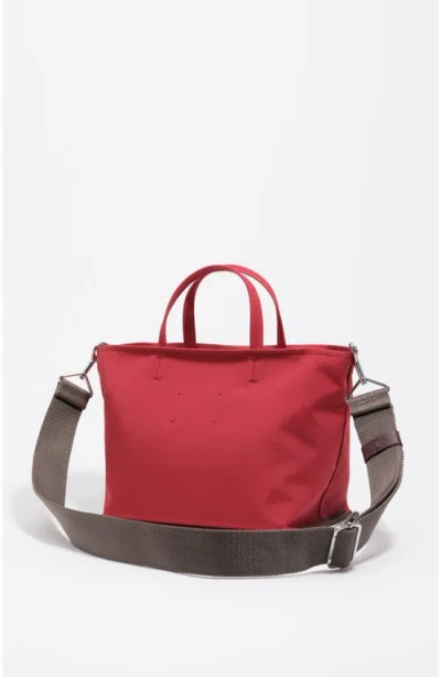 Bimba Y Lola Small Nylon Chihuahua Shopper Bag In Burgundy