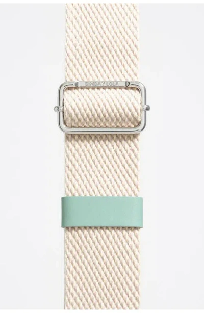 Bimba Y Lola Large Nylon Carlino Bag In Neutral