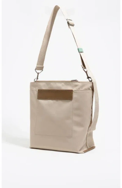 Bimba Y Lola Large Nylon Carlino Bag In Neutral