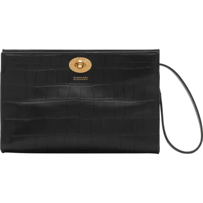 Burberry Cotswolds Pouch In Black