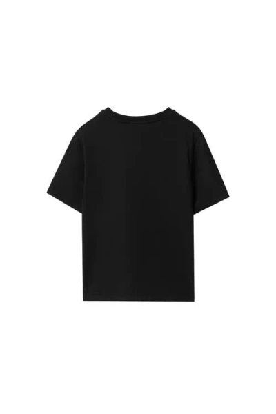 Burberry Thomas Bear And Friends Cotton T-shirt In Black