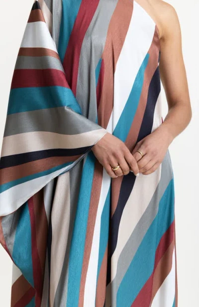 Diarrablu Satu Dress Zeph Teal In Multi