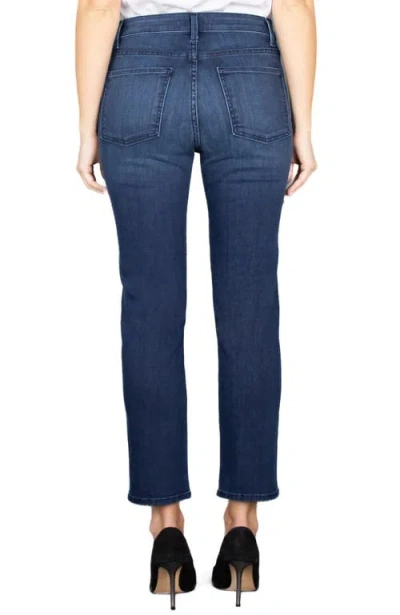 Fidelity Denim Cher Slim Straight Jeans In Blue