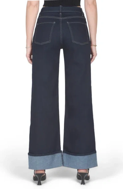 Fidelity Denim Ziggy Cuff Jeans In Black