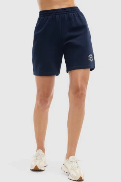 Peloton 5 In Soft Fleece Sweatshort In Blue