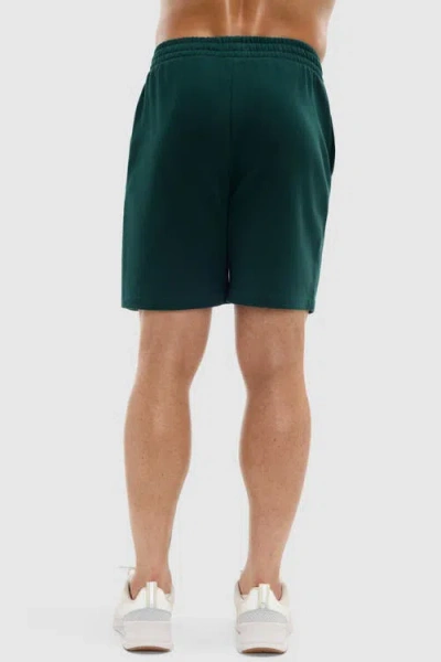 Peloton 5 In Soft Fleece Sweatshort In Green