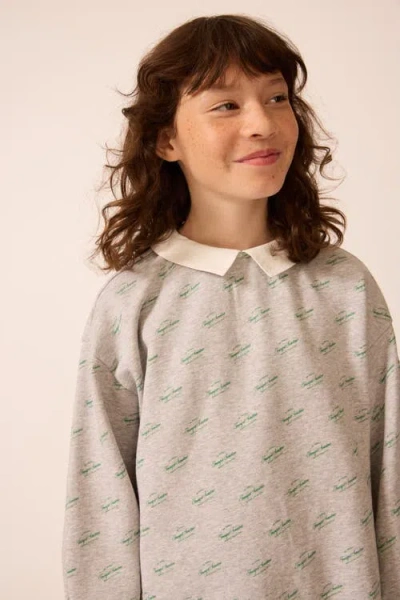 The Sunday Collective Organic Sweatshirt Dress In Multi