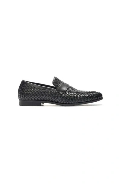 A. Veer Cairo Woven Loafer In Black