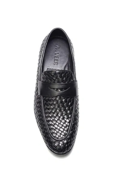 A. Veer Cairo Woven Loafer In Black