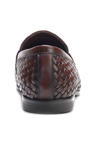 A. Veer Cairo Woven Loafer In Brown