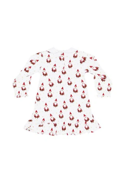 Nellapima Pima Cotton Santa Print Long Sleeve Playtime In Multi