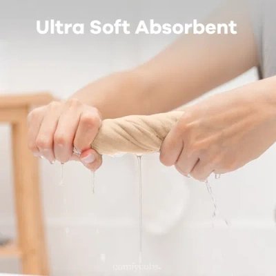 Comfy Cubs Muslin Washcloths In Neutral