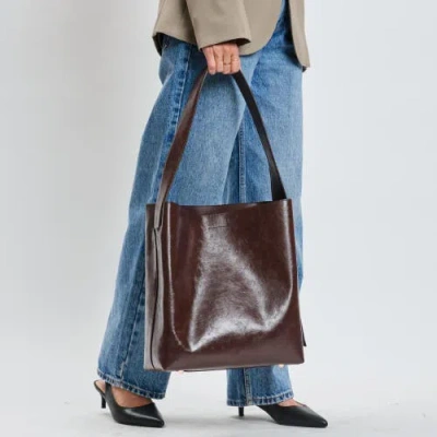 Moda Luxe Brooke Bucket In Brown