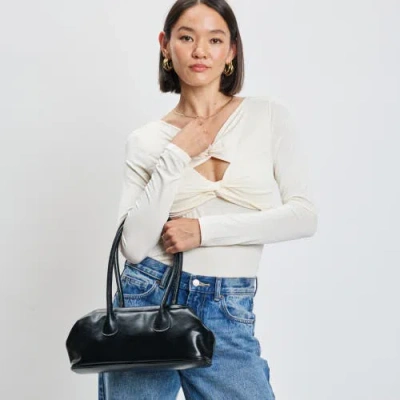 Moda Luxe Ninna Shoulder Bag In Black