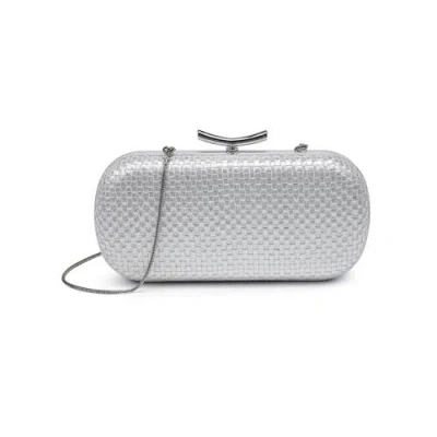 Moda Luxe Victoria Evening Bag In Metallic