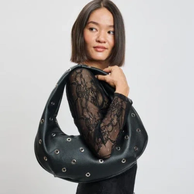 Moda Luxe Riot Shoulder Bag In Black