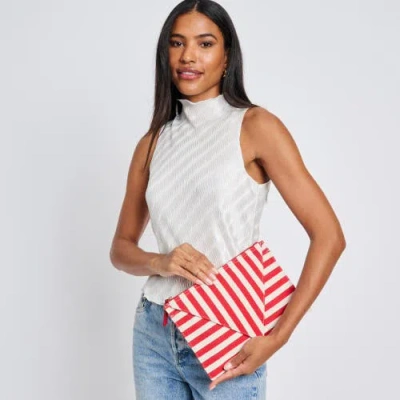 Moda Luxe Barcelona Crossbody In Red