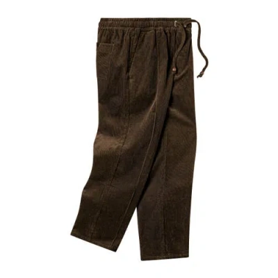 Tombolo Easy-going Pants In Brown