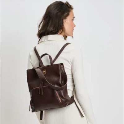 Moda Luxe Genevieve Backpack In Brown