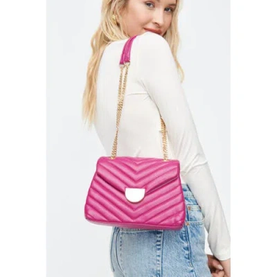 Moda Luxe Nora Small Crossbody Bag In Pink