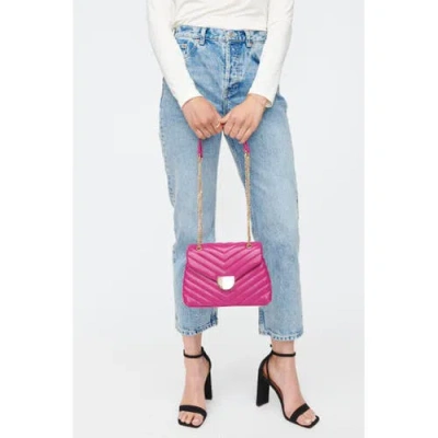 Moda Luxe Nora Small Crossbody Bag In Pink