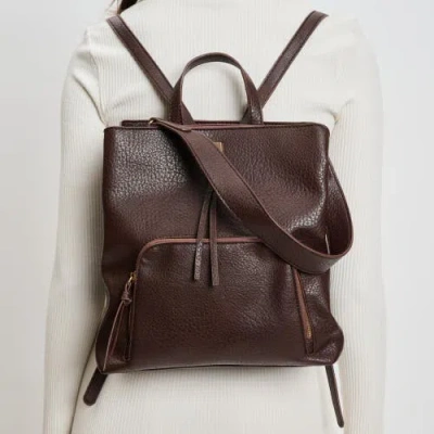 Moda Luxe Genevieve Backpack In Brown