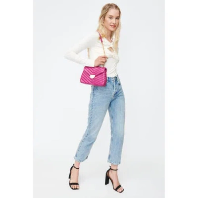 Moda Luxe Nora Small Crossbody Bag In Pink