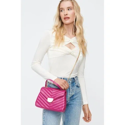 Moda Luxe Nora Small Crossbody Bag In Pink