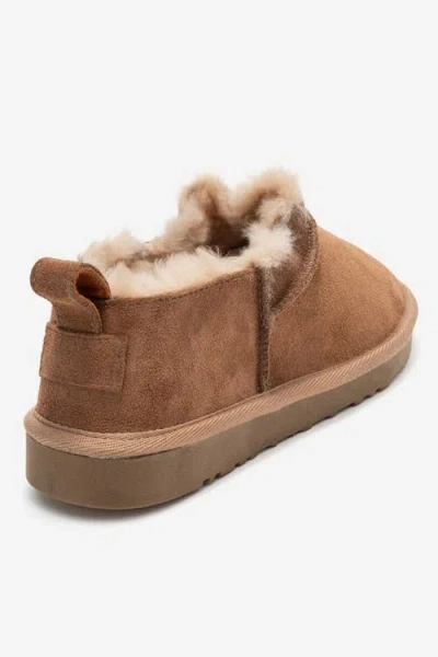 Forever & Always Shoes Yukon Leather Ankle Boot In Brown