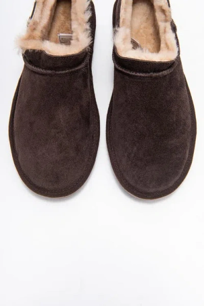 Forever & Always Shoes Yukon Leather Ankle Boot In Brown