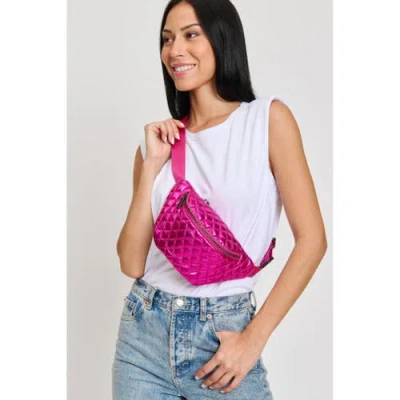 Moda Luxe Ariana Belt Bag In Pink